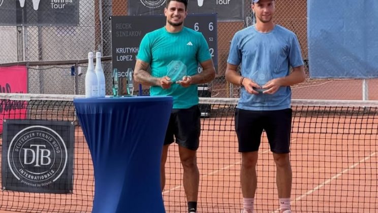 IMANOL LÓPEZ FINALISTA DE DOBLES EN EL M25 DE MARBURG