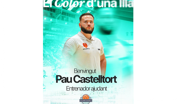 Pau Castelltort se suma a la disciplina del Palmer Basket como entrenador ayudante