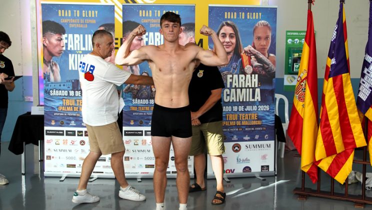 Road to Glory supera el pesaje oficial y deja todo preparado para la gran noche del boxeo en el Trui Teatre