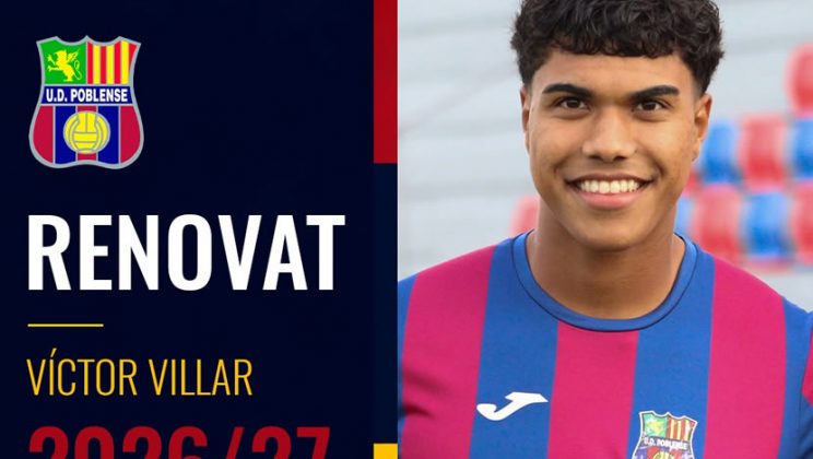 VICTOR VILLA SIGUE EN EL POBLENSE