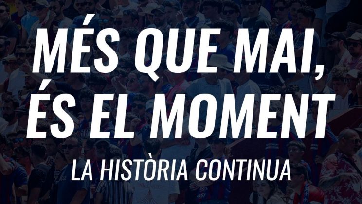 U:D: POBLENSE. MÁS QUE NUNCA, ES NUESTRO MOMENTO. 