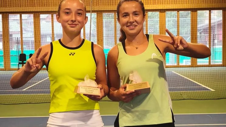 CATERINA LÓPEZ, CAMPEONA DE DOBLES EN EL TE U14 DE SUIZA