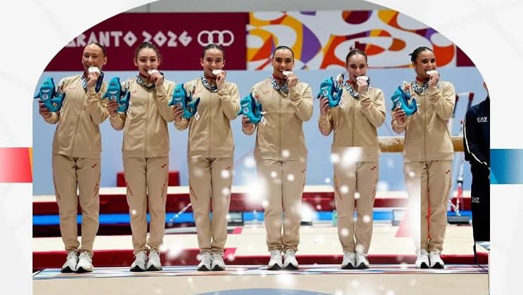 España conquista la plata en gimnasia artística femenina en los Juegos del Mediterráneo