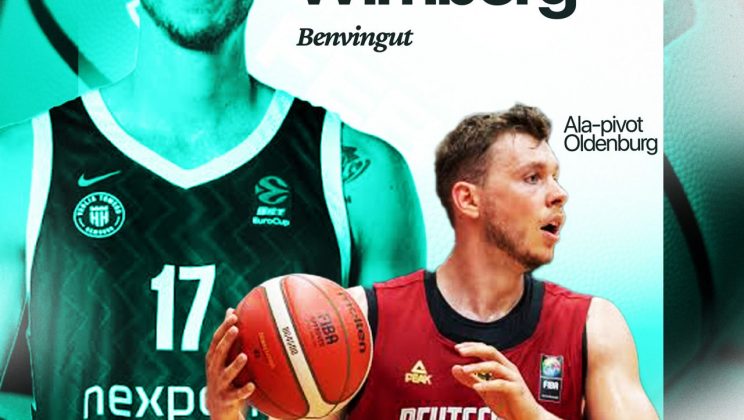 Jan Niklas Wimberg, un habitual en los escenarios de mayor prestigio europeos para el Palmer Basket