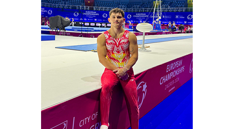 NICOLAU MIR, LISTO PARA AFRONTAR EL CAMPEONATO DE EUROPA DE GIMNASIA ARTÍSTICA