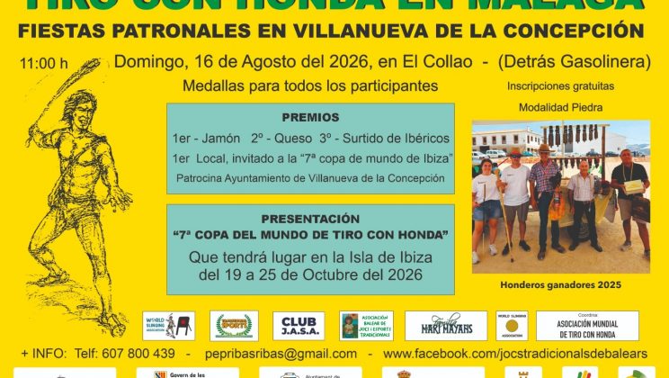 TIRO CON HONDA EN LA PROVINCIA DE MÁLAGA