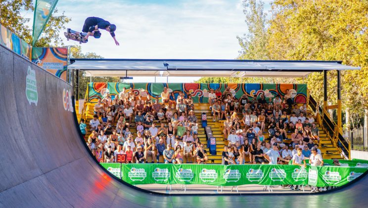 Cambrils ya luce con la 2ª parada de las Iberdrola Skate Series Vert