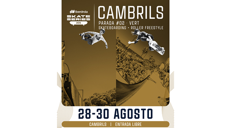 Cambrils acogerá la segunda prueba de Vert de las Iberdrola Skate Series 2026