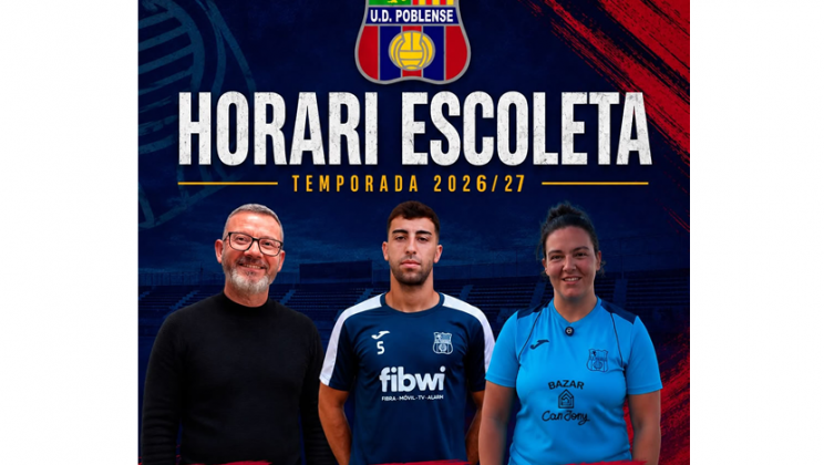 La millor manera de començar en el futbol és a l’Escoleta de la UD Poblense!