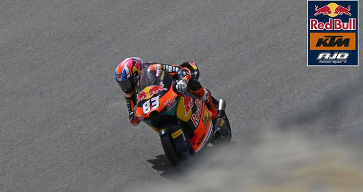 Carpe se sitúa quinto en los entrenamientos del Gran Premio de Aragón.