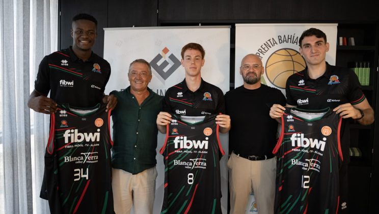 Kande, Huguet y Moncanut, presentados oficialmente como jugadores del Fibwi Mallorca 2026-27