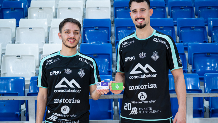 Palma Futsal. Los carnets físicos de abonado ya están disponibles para su recogida