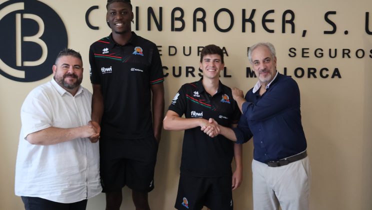 Osi Cerdà y Jaume Lobo, presentados como jugadores del Fibwi Mallorca Bàsquet Palma 2026-27
