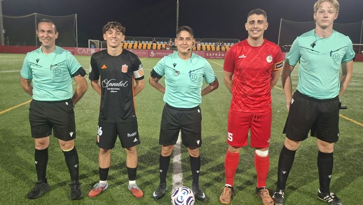 ¡PÓKER DE GOLES Y EXPULSIÓN! El Calvia B destroza al Santa Catalina en su casa con un festival de los hermanos De Oliveira