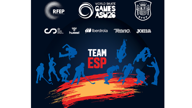 PRESENTACIÓN DEL TEAM ESPAÑA QUE COMPETIRÁ EN LOS WORLD SKATE GAMES DE PARAGUAY 2026