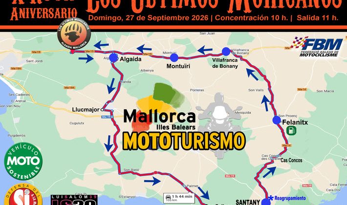 10ª Ruta Aniversario LOS ÚLTIMOS MOHICANOS