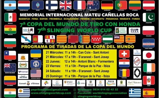 Programa Tiradas «7ª Copa del Mundo de Tiro con Honda» (del 21 al 25 Oct 2026) Recibidos