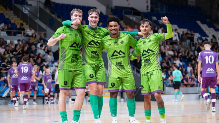 Vendaval de goles en el derbi: el Palma Futsal B prolonga su pleno de triunfos (9-1)
