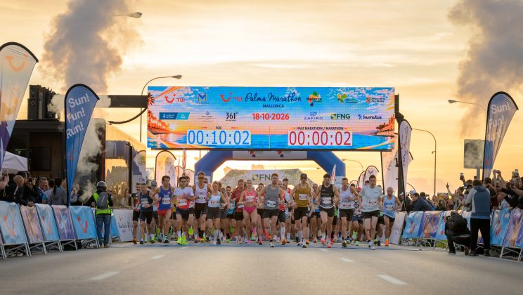 La alemana Lütters y el español López son los ganadores del TUI Palma Marathon Mallorca 2026