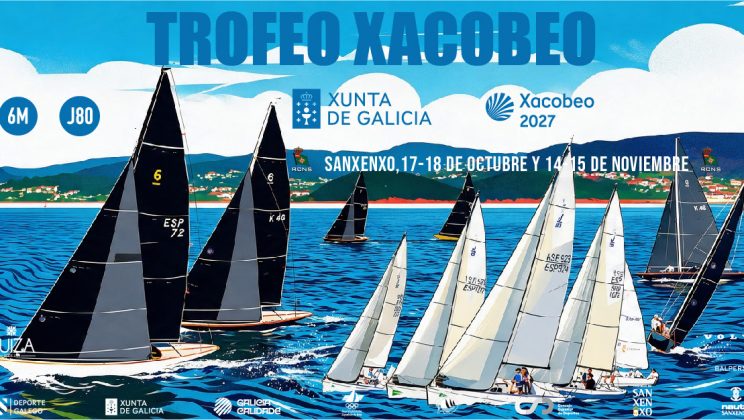 El Trofeo Xacobeo vuelve a Sanxenxo con la disputa de la 6ª serie de la Liga de 6 Metros y J/80